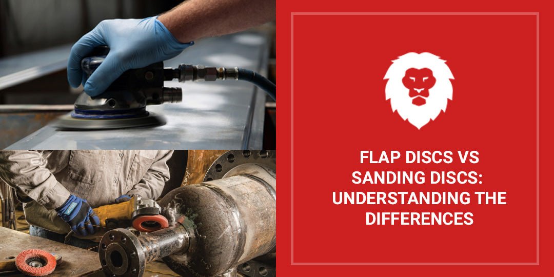 Flap Discs Vs. Sanding Discs: Which Is Better? - Red Label Abrasives