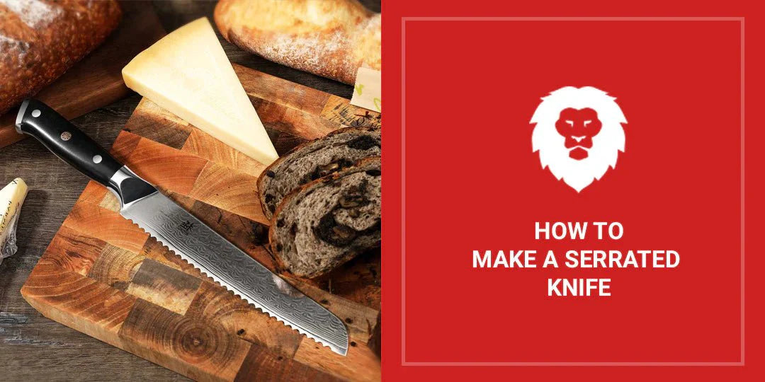 How To Make A Serrated Knife - Red Label Abrasives