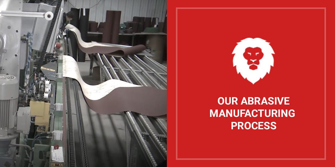 Our Abrasive Manufacturing Process: An Inside Look - Red Label Abrasives