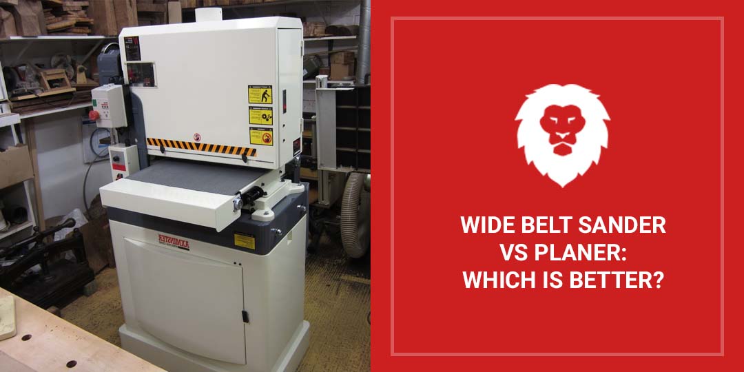 Wide Belt Sander vs. Planer: Which Should You Use? - Red Label Abrasives