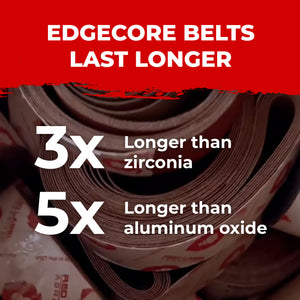 1 correa de molienda de cerámica EdgeCore de 30 pulgadas, paquete de 12