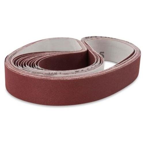 1 X 42 Inch Flexible Multipurpose Sanding Belts, 12 Pack - Red Label Abrasives