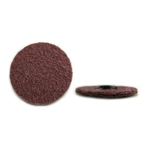 2 Inch Type S Surface Conditioning Quick Change Discs, 50 Pack - Red Label Abrasives