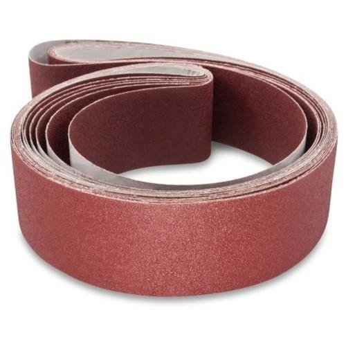 2 X 60 Inch Flexible Multipurpose Sanding Belts, 6 Pack - Red Label Abrasives