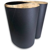 Banda de lijado ancha de óxido de aluminio con respaldo de papel de 54 x 128 pulgadas