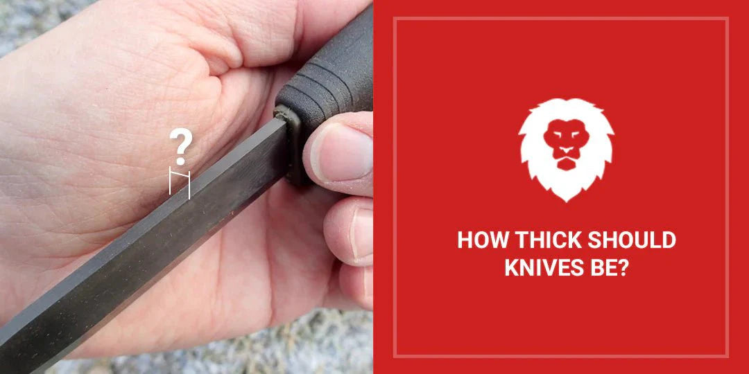 How Thick Should Knives Be? - Red Label Abrasives