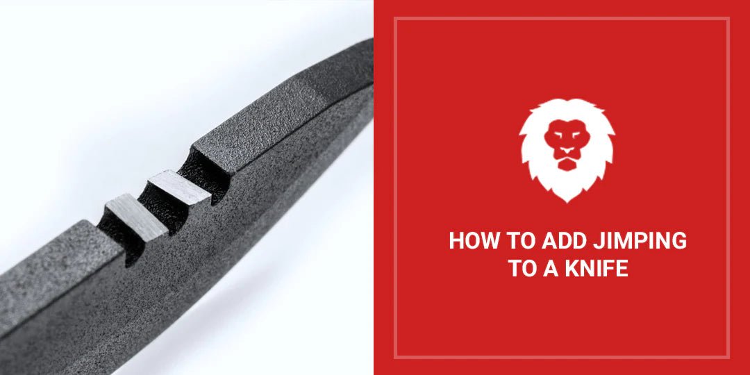 How To Add Jimping To A Knife - Red Label Abrasives