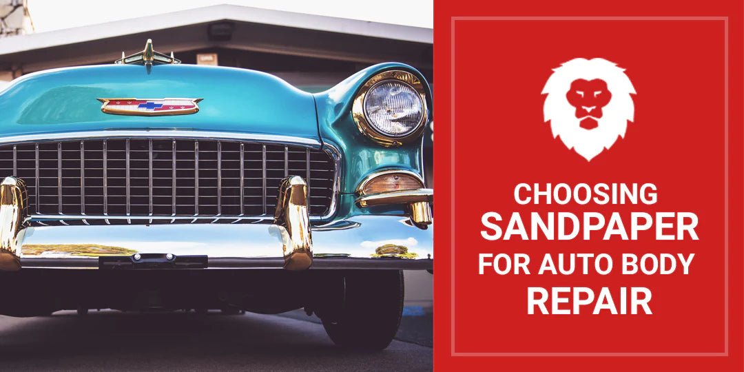 How To Choose Sandpaper For Auto Body Work - Red Label Abrasives