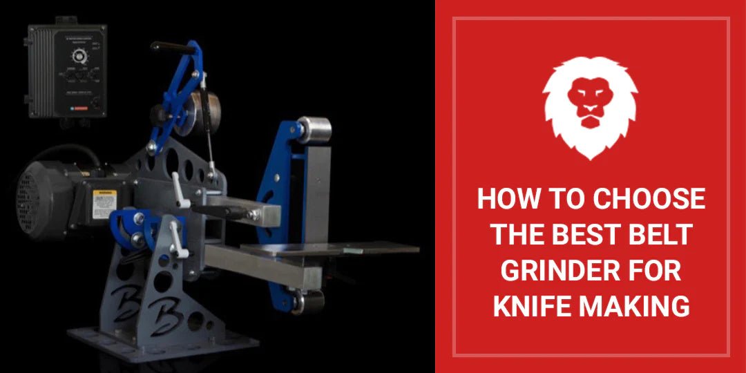 How To Choose The Best Belt Grinder For Knife Making - Red Label Abrasives