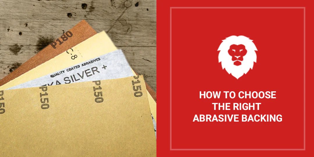 How to Choose the Right Backing for Your Abrasives - Red Label Abrasives