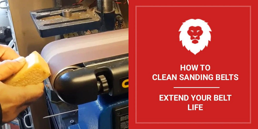 How To Clean Sanding Belts Extending The Life Of Your Belts Red Label Abrasives