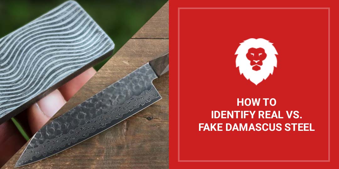 How To Identify Real Vs. Fake Damascus Steel - Red Label Abrasives