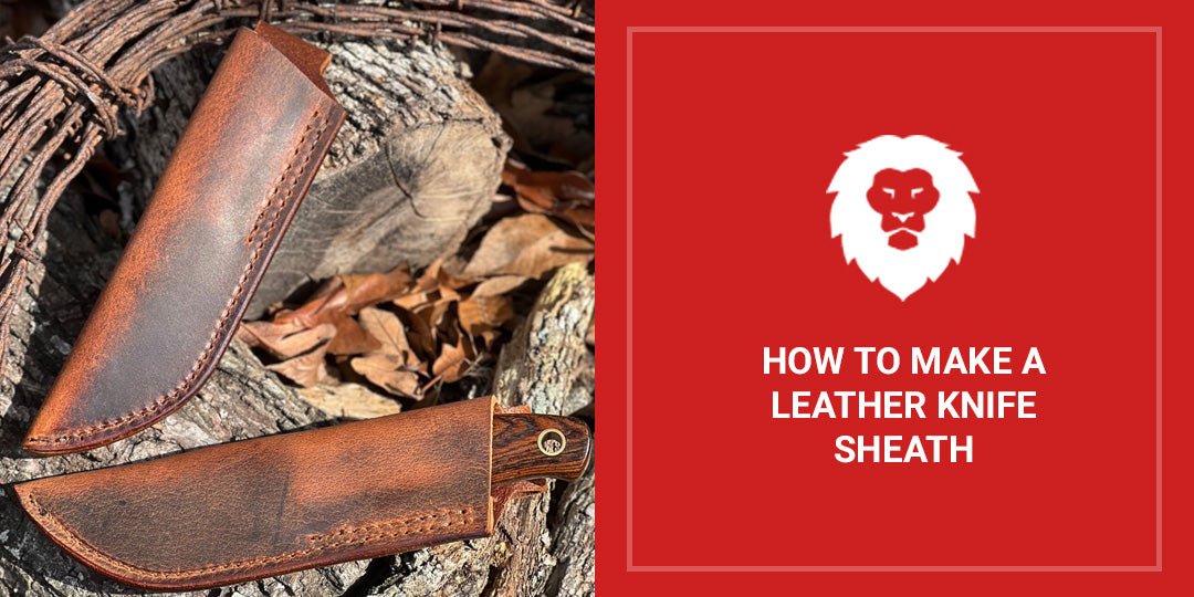 How to Make a Leather Knife Sheath - Red Label Abrasives