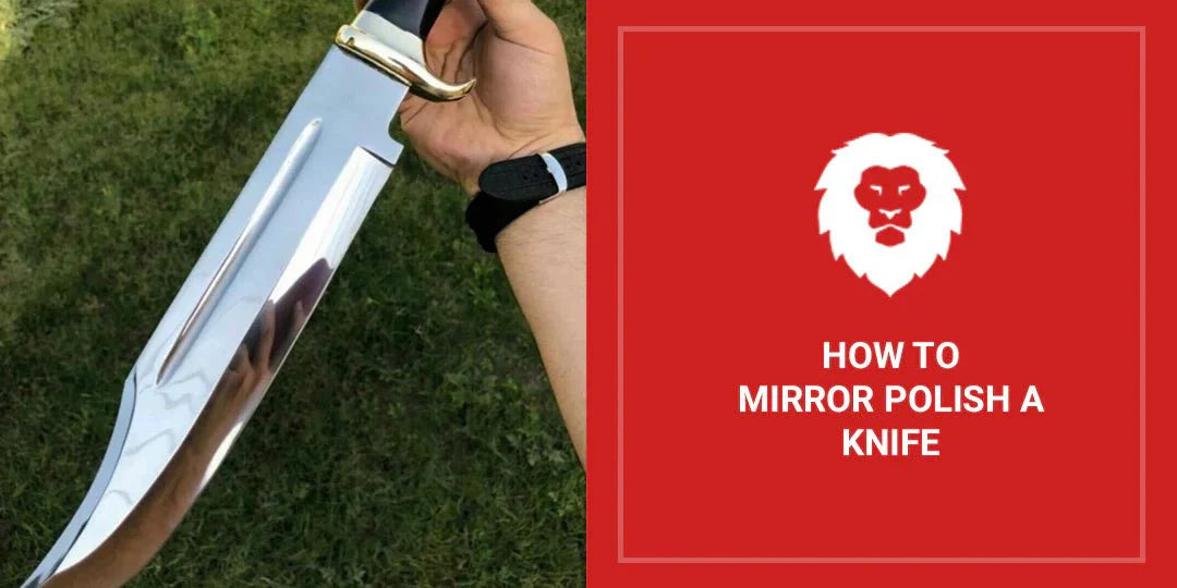 How To Mirror Polish A Knife Blade - Red Label Abrasives