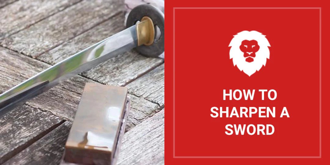 How To Sharpen a Sword - Red Label Abrasives