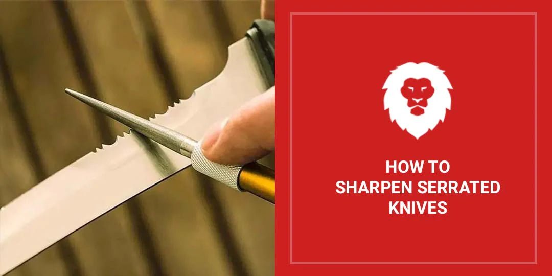 How do I sharpen a bread knife?