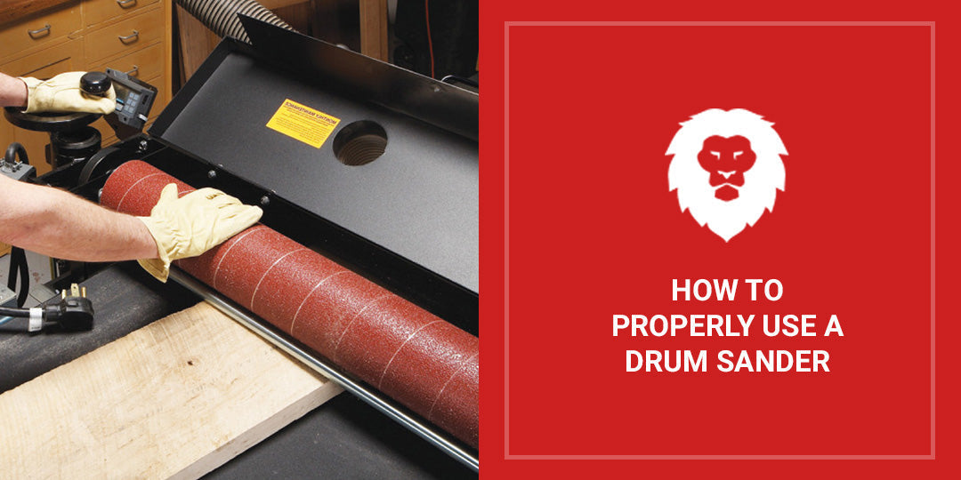 How to Properly Use a Drum Sander