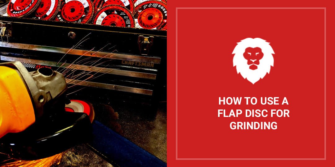 How To Use A Flap Disc For Grinding - Red Label Abrasives