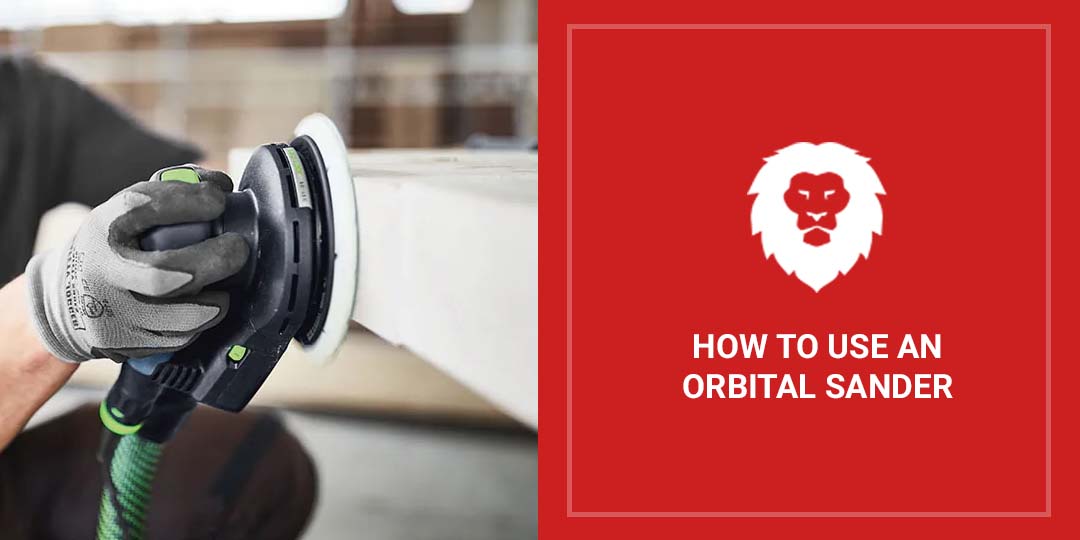 How To Use An Orbital Sander: The Complete Guide - Red Label Abrasives
