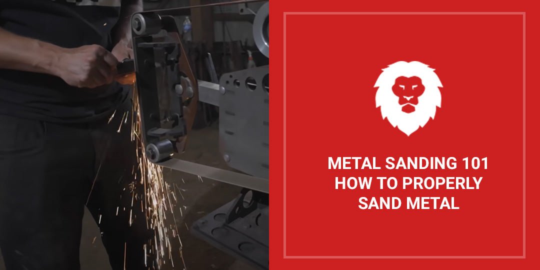 Metal Sanding 101 How To Properly Sand Metal Red Label Abrasives