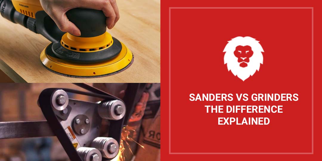 Sanders Vs Grinders The Difference Explained Red Label Abrasives