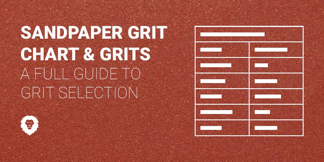 Sandpaper Grit Chart & Grits Explained