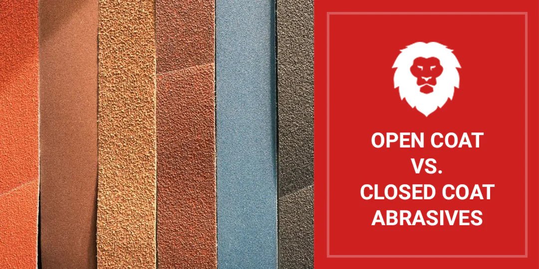 What is the Difference Between Open and Closed Coat Abrasives? - Red Label Abrasives
