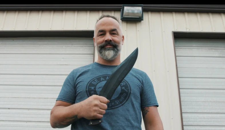 What Sanding Belts Does Jason Knight Use? Red Label’s EdgeCore Ceramic Belts! - Red Label Abrasives