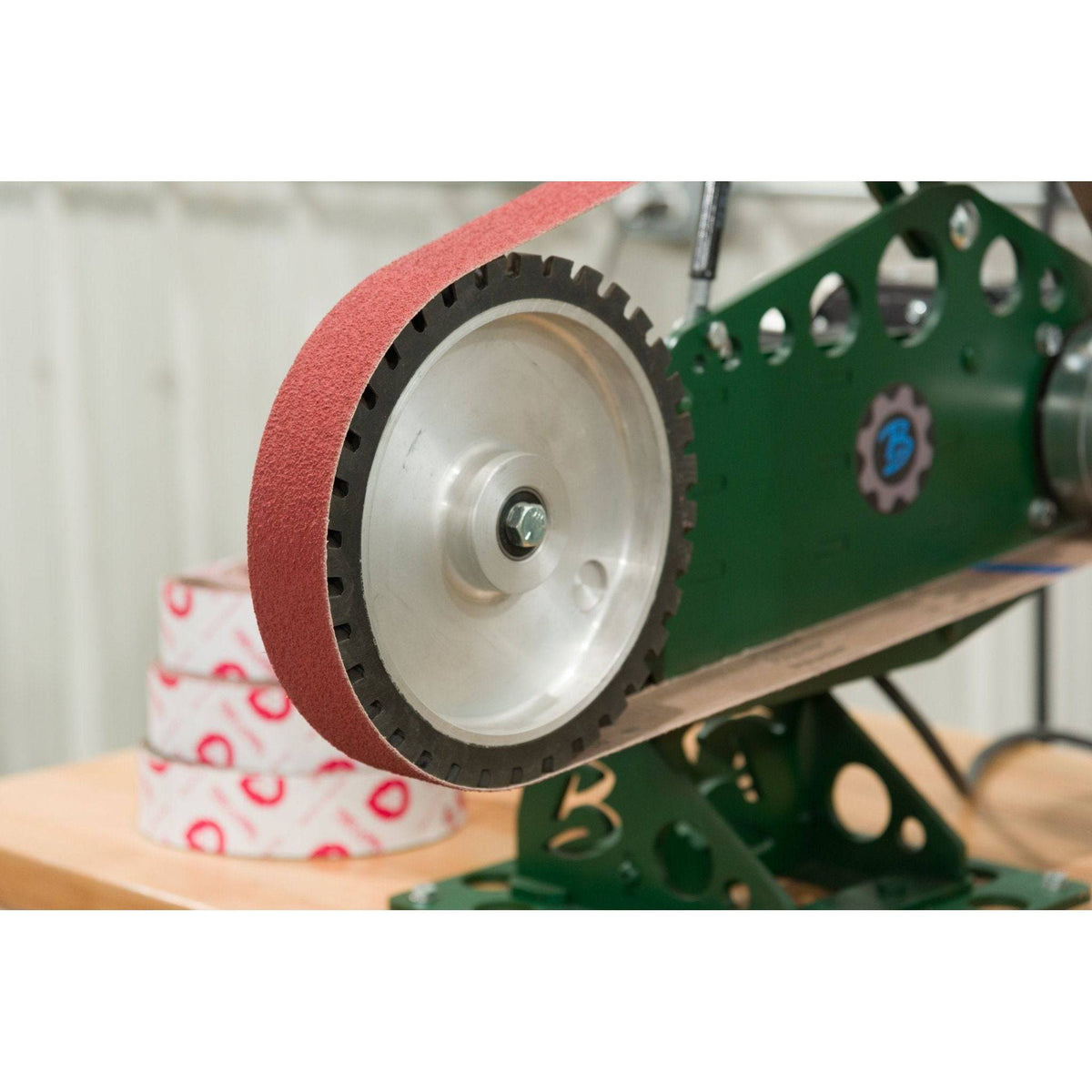 2 X 72 Inch EdgeCore Ceramic Grinding Belts - Red Label Abrasives