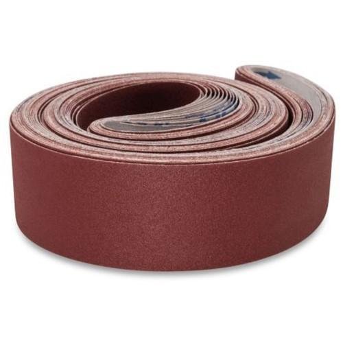1 1/2 X 132 Inch Flexible Multipurpose Sanding Belts, 6 Pack - Red Label Abrasives