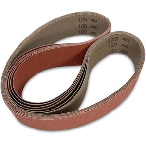 2 x 42 Inch EdgeCore Premium Ceramic Grinding Belts, 6 Pack - Red Label Abrasives