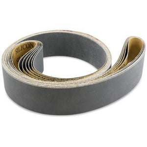 2 X 42 Inch Industrial Grade Silicon Carbide Sanding Belts, 6 Pack - Red Label Abrasives