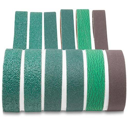 2 X 42 Inch Knife Makers Sanding Belts Assortment - Red Label Abrasives