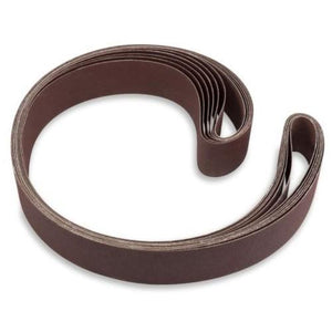 2 X 42 Inch Multipurpose Sanding Belts, 6 Pack - Red Label Abrasives