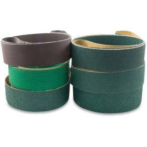 2 X 48 Inch Knife Makers Sanding Belts Assortment - Red Label Abrasives