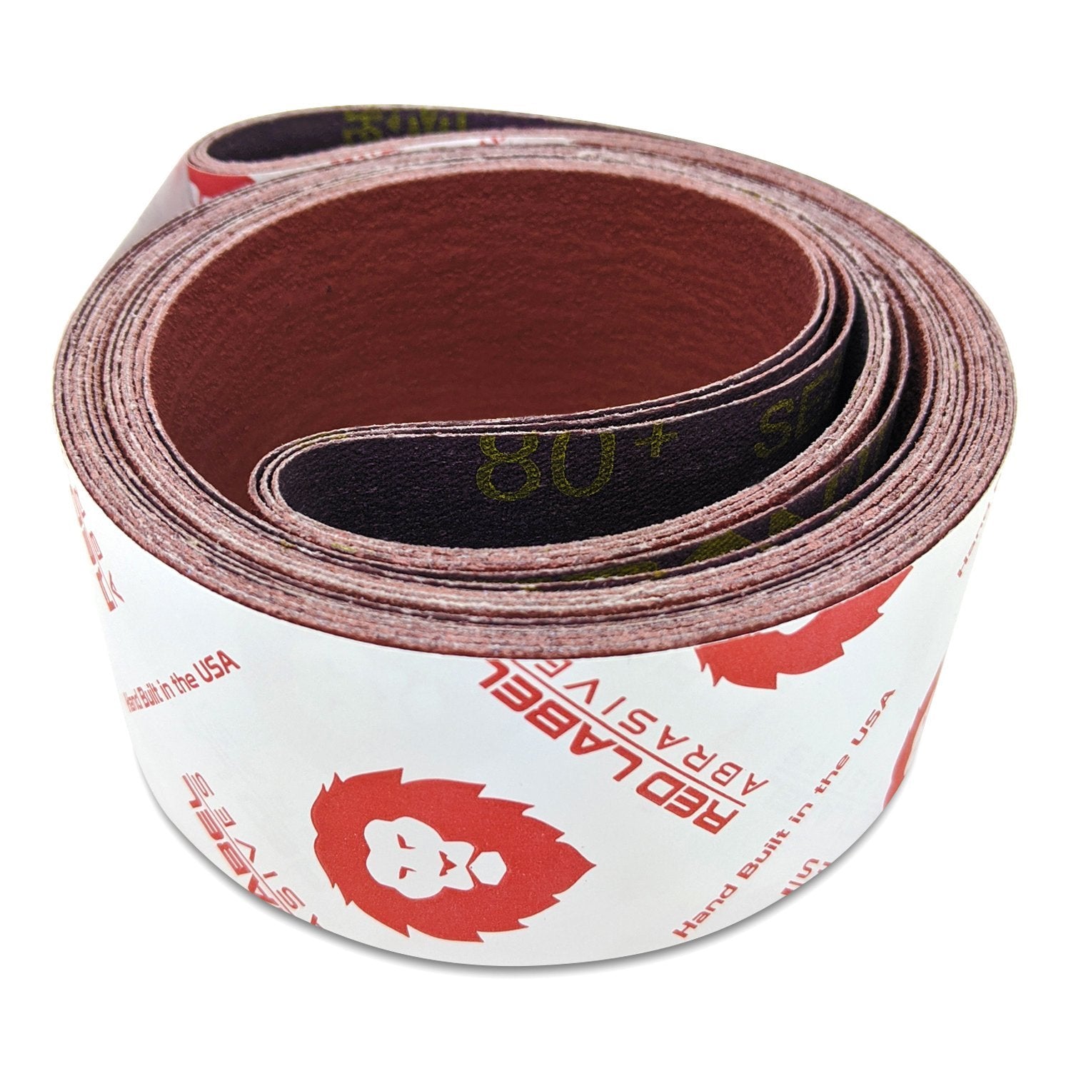 2 X 72 Inch Non-Woven Surface Conditioning Sanding Belts - Red Label  Abrasives