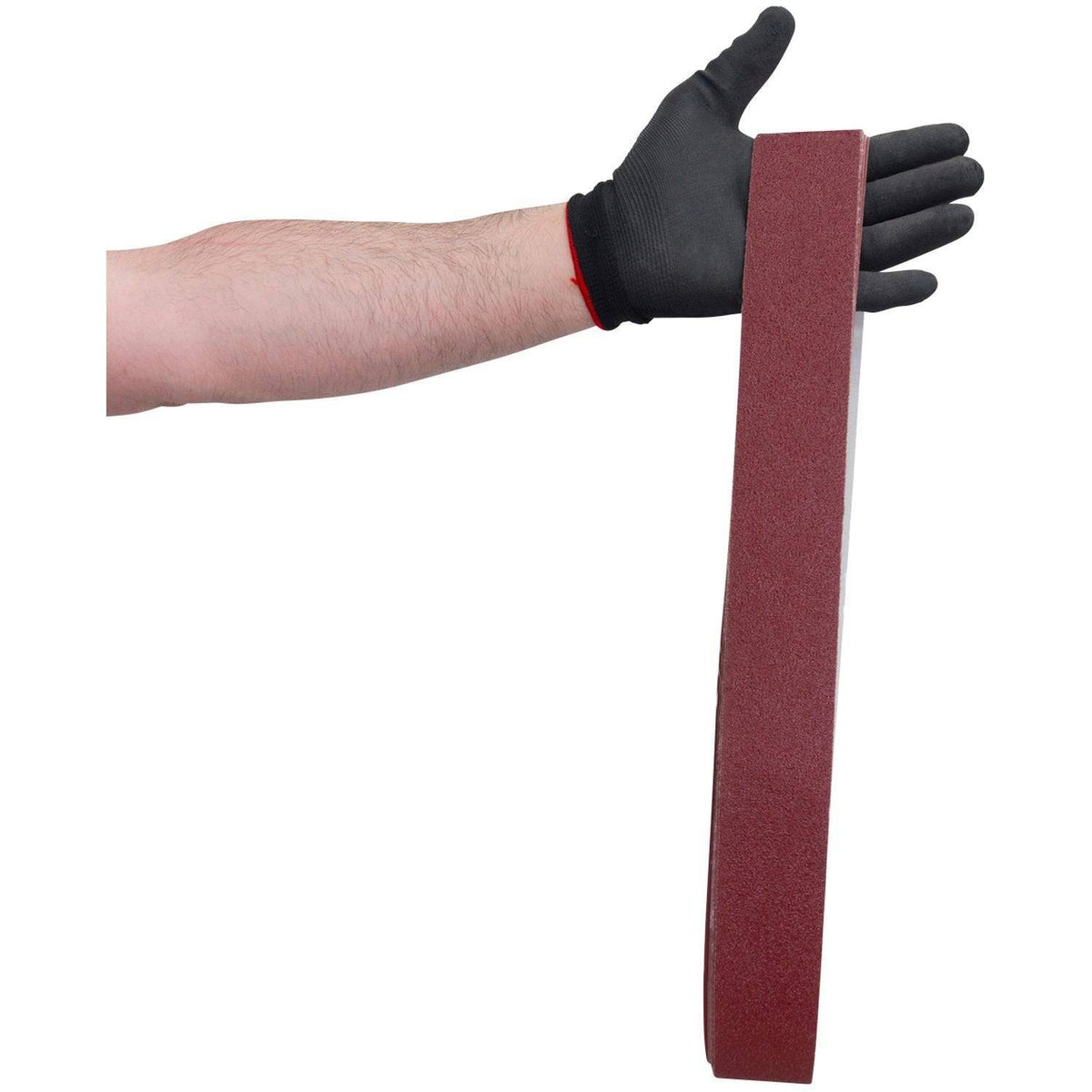 2 X 72 Inch Multipurpose Sanding Belts, 6 Pack - Red Label Abrasives