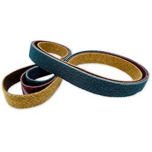 2 X 72 Inch Non Woven Surface Conditioning Sanding Belts - Red Label Abrasives
