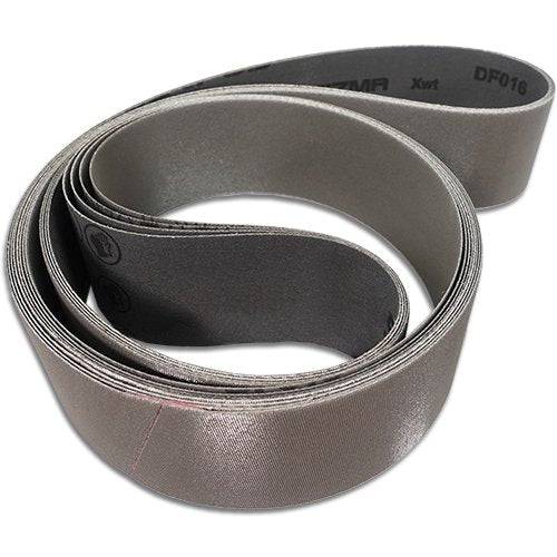 2 X 72 Inch PRIZMA Structured Grain Aluminum Oxide X-wgt Sanding Belts - 4 PK - Red Label Abrasives