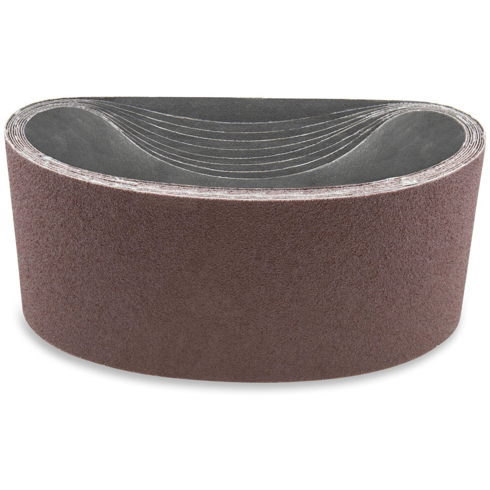 4 X 132 Inch Aluminum Oxide Sanding Belts, 3 Pack - Red Label Abrasives
