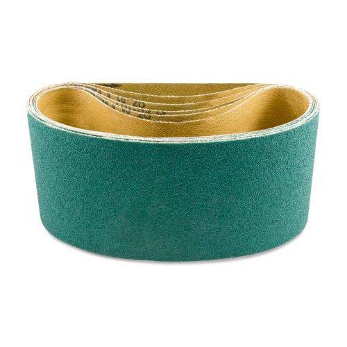 4 X 21 Inch Premium Zirconia Sanding Belts, 3 Pack - Red Label Abrasives