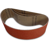 Bandas abrasivas de cerámica EdgeCore de 4 x 36 pulgadas, paquete de 3