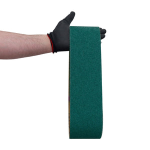 4 X 36 Inch Premium Zirconia Sanding Belts, 3 Pack - Red Label Abrasives