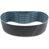 4 X 52-1/2 Inch Silicon Carbide Sanding Belts, 3 Pack
