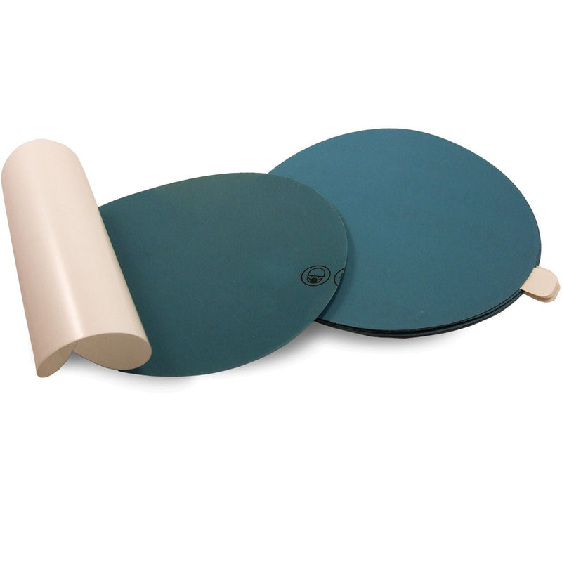 6 Inch Adhesive Back (PSA) Blue Wet / Dry Sharpening Film Sanding Discs, 10 Pack - Red Label Abrasives