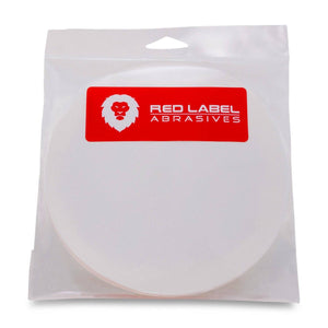 6 Inch Hook and Loop Orange Wet / Dry Auto Body Film Sanding Discs, 10 Pack - Red Label Abrasives