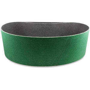 thumbnail image 2 of Premium Zirconia Sanding Belts - 6x48 Inches, 100 Grit, 2-Pack, X-Weight, Made In USA 2 of 5
