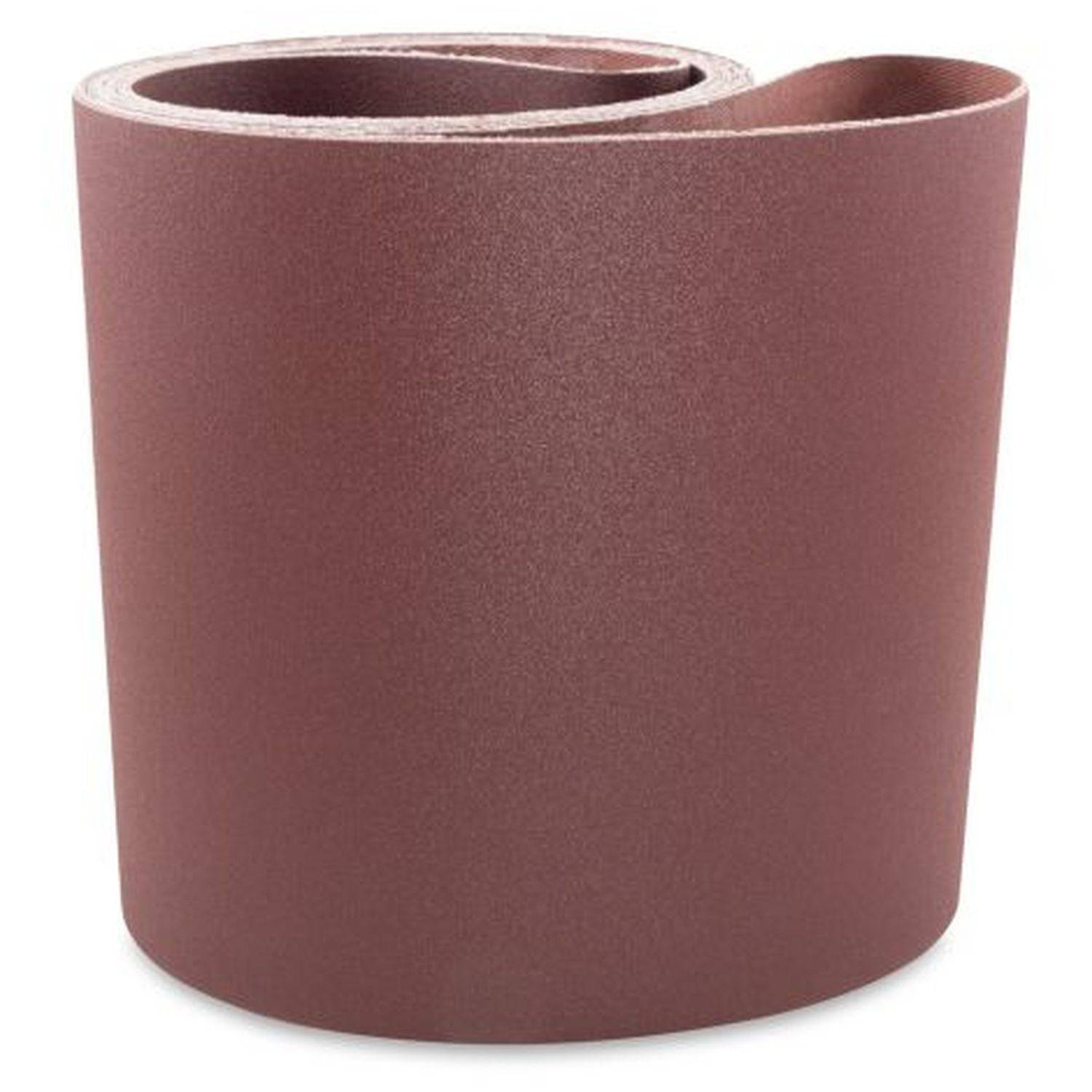 6 X 89 Inch Aluminum Oxide Sanding Belts, 2 Pack - Red Label Abrasives