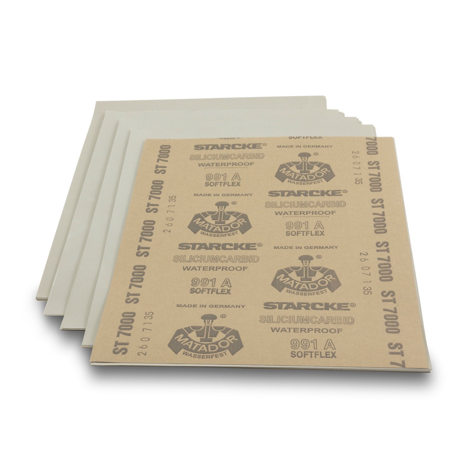 WSC Silicon Carbide Waterproof Paper Sheets 9x11, Sanding Discs Sheets