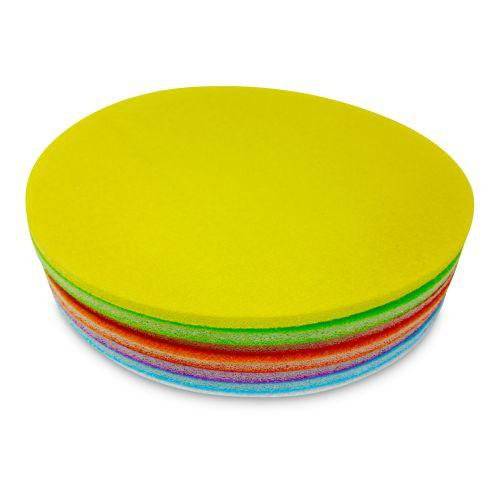 Abrasilk 5 Inch Hook and Loop Auto Body Sanding Discs, 10 Pack - Red Label Abrasives